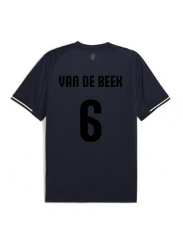 Billige Girona Donny van de Beek #6 Tredjedrakt 2025-26 Kortermet